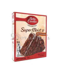 BETTY CROCKER SUPER MOIST MILK CHOCOLATE CAKE MIX 432G