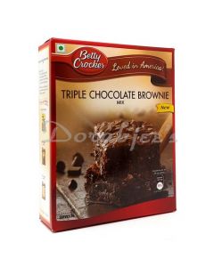 BETTY CROCKER TRIPLE CHOCOLATE BROWNIE CAKE MIX 425G