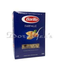 BARILLA PASTA FARFALLE        500 G