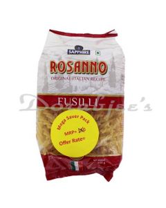 SAPPHIRE ROSANNO ITALIAN RECEIPE FUSILLI PASTA 500G