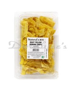 NATURALS BITE SILKY YELLOW BANANA CHIP160