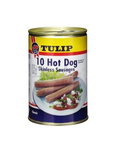 TULIP 10 HOT DOG SKINLESS SAUSAGE 415 G