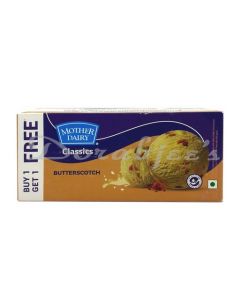 MOTHER DAIRY ICE CREAM BUTTER SCOTCH COMBI 1LT