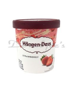 HAAGEN DAZS ICE CREAM STRAWBERRY 473ML