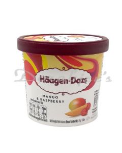 HAAGEN DAZS ICE CREAM MANGO RASBERRY 100ML