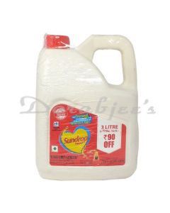 SUNDROP HEART SUNFLOWER OIL    3 LTR