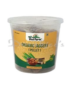 VED FARM ORGANIC JAGGERY PELLET 500G