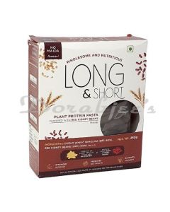 LONG & SHORT RED KIDNEY BEANS PENNE 250G