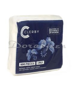 CLERBY NAPKIN 30X30 CM 100P