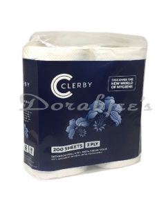 CLERBY BATH ROLL 200S 2P 4R