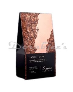 LE PURE CHOCOLATIER ENGLISH TOFFEE 125G  POUCH