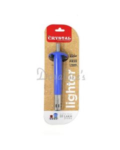 CRYSTAL PLASTIC GAS LIGHTER ABS BODY