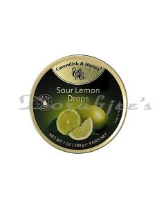 CAVENDISH & HARVEY SOUR LEMON DROPS 200G