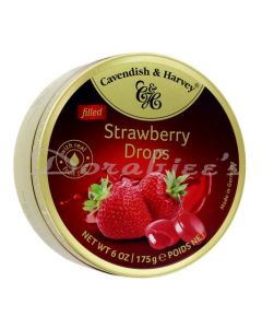 CAVENDISH & HARVEY STRAWBERRY DROPS 200G