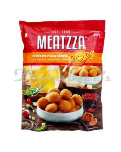 MEATZZA CHICKEN PIZZA CHEESE POPS 400G