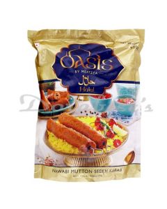 OASIS NAWABI MUTTON SEEKH KEBAB 500G