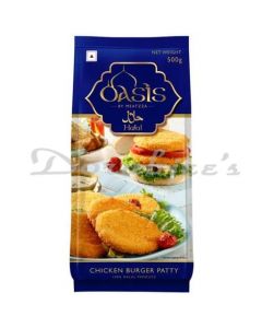 OASIS CHICKEN BURGER PATTY 500G