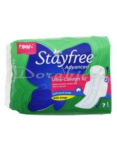 STAYFREE ADVANCE SANITARY PADS XL 7