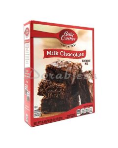 BETTY CROCKER MILK CHOCOLATE BROWNIE MIX  453 G