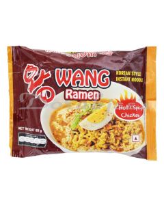 WANG RAMEN HOT SPICY CHICKEN NOODLES 80 G