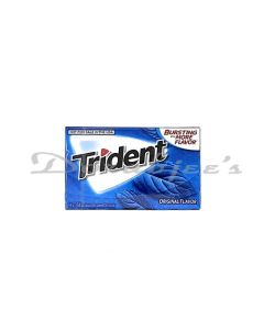 TRIDENT SUGAR FREE  PEPPERMINT GUM 14 S