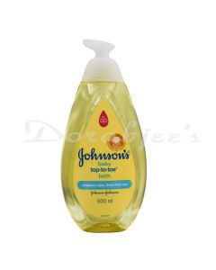 JOHNSONS BABY TOP-TO-TOE BODY WASH 500ML
