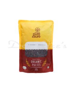 PURE & SURE ORGANIC  KIDNEY BEANS 500G