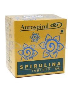 AUROSPIRUL SPIRULINA TAB 100