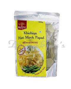 RIF ROYAL FOOD KHICHIYA HARI MIRCH 200G