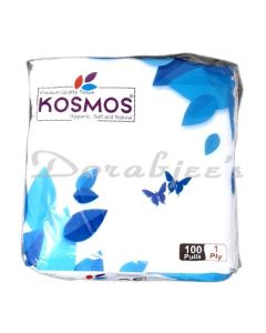 KOSMOS 100 PULLS FACE TISSUE 1PLY