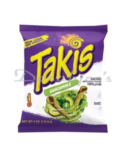 TAKIS GUACAMOLE TORTILA CHIPS 113.4G