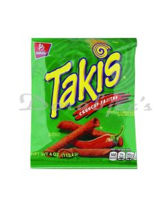 TAKIS CRUNCHY FAJITAS TORTILA CHIPS 113.4G