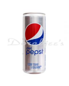 PEPSI DIET TIN  250ML