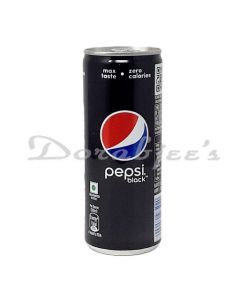 PEPSI BLACK TIN 250 ML