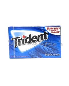 TRIDENT SUGAR FREE  ORIGINAL GUM 14 S