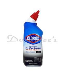 CLOROX TOILET BOWL LIME & RUST CLEANER TOUGH ST709