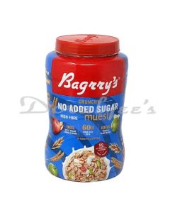 BAGRRYS CR. MUESLI SUGAR FREE  JAR1000