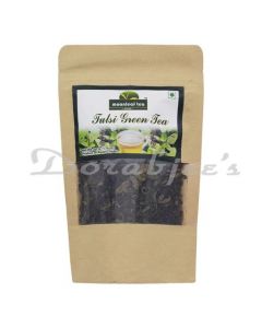 MOONLEAF TULSI GREEN TEA- A WONDERFUL BLEND OF FINEST GROWN ASSAM GREEN TEA AND  BASIL/TULSI LEAVES