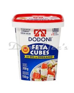 DODONI FETA  OIL & OREGANO CUBES 350