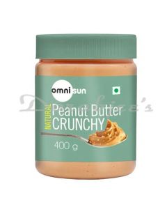 OMISUN PEANUT BUTTER CRUNCHY- NATURAL 400GM