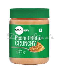 OMISUN PEANUT BUTTER CRUNCHY - 400GM