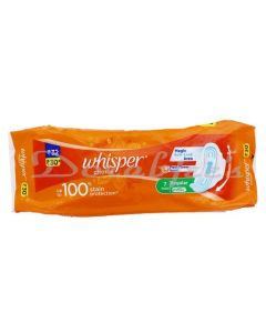 WHISPER CHOICE SANITARY NAPKINS REGULAR WINGS 7S