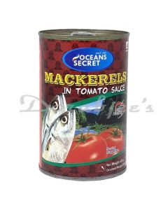 OCEAN SECRET MACKEREL IN TOMATO SAUCE 425G