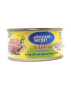 OCEAN SECRET TUNA IN OIL W LEM SL180