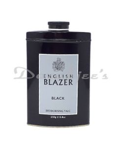 ENGLISH BLAZER BLACK DEODORIZING TALC 250G