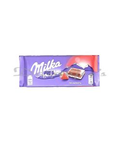 MILKA STRAWBERRY CHOCOLATE 100