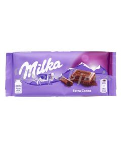 MILKA EXTRA COCOA CHOCOLAETE 100 G