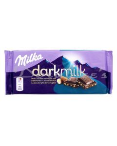 MILKA DARKMILK ALMOND CHOCOLATE 85