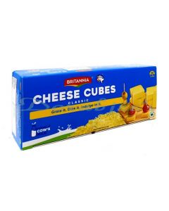 BRITANNIA CHEESE CUBES 600G