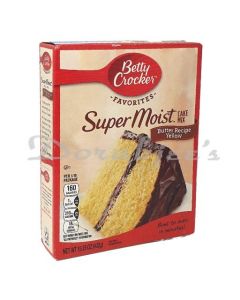 BETTY CROCKER SUPER MOIST BUTTER YELLOW CAKE MIX 432G